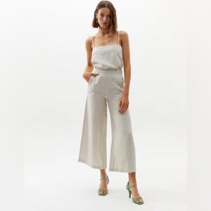 Lanhtropy 100% Linen Luna Pant sz M in Natural